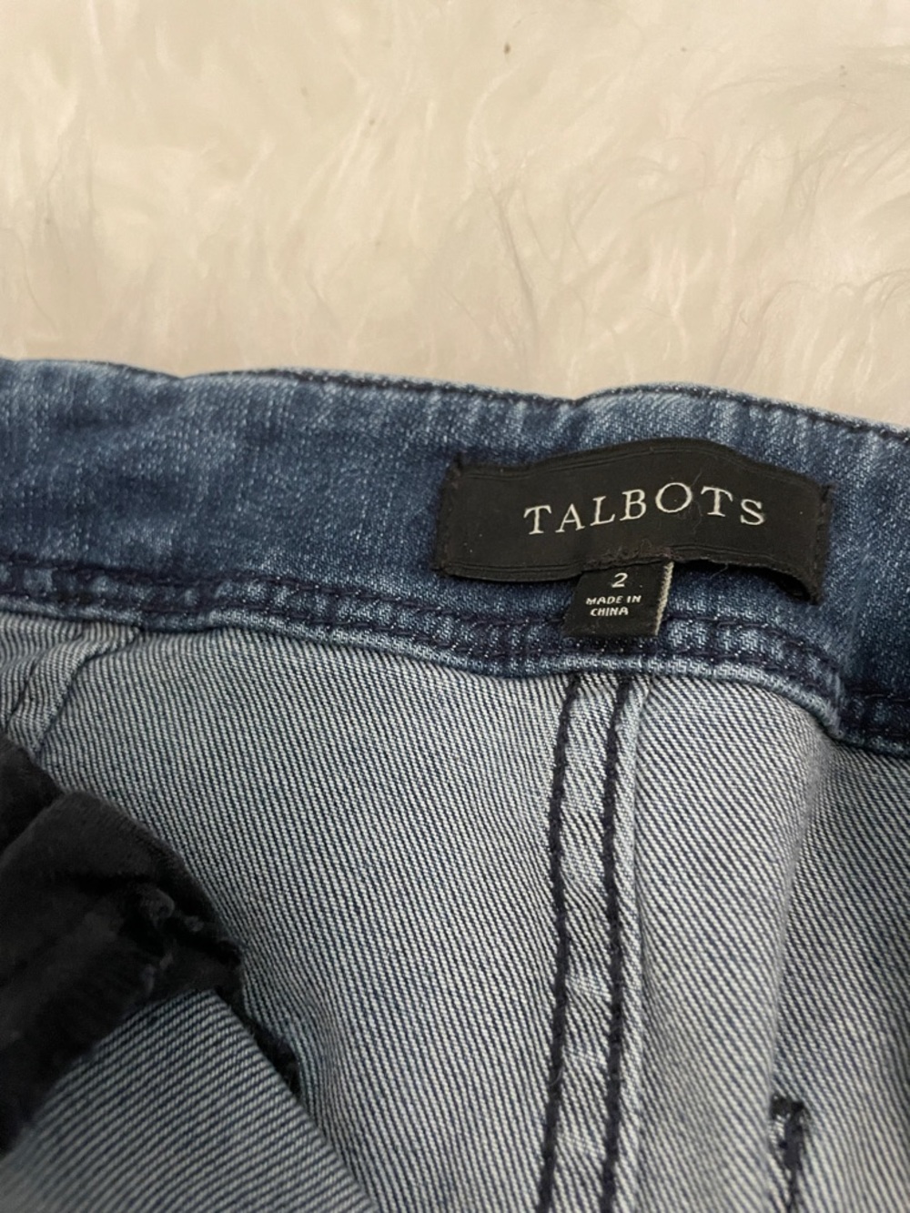 Talbots Mid Wash Denim Jeans - Blue
